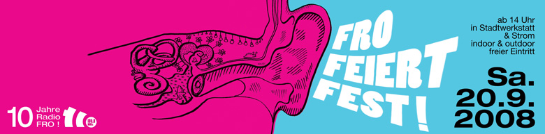 Radio FRO feiert 10 FRO FEIERT FEST